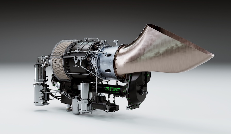 HX50 GT50 Engine - Hill Helicopters