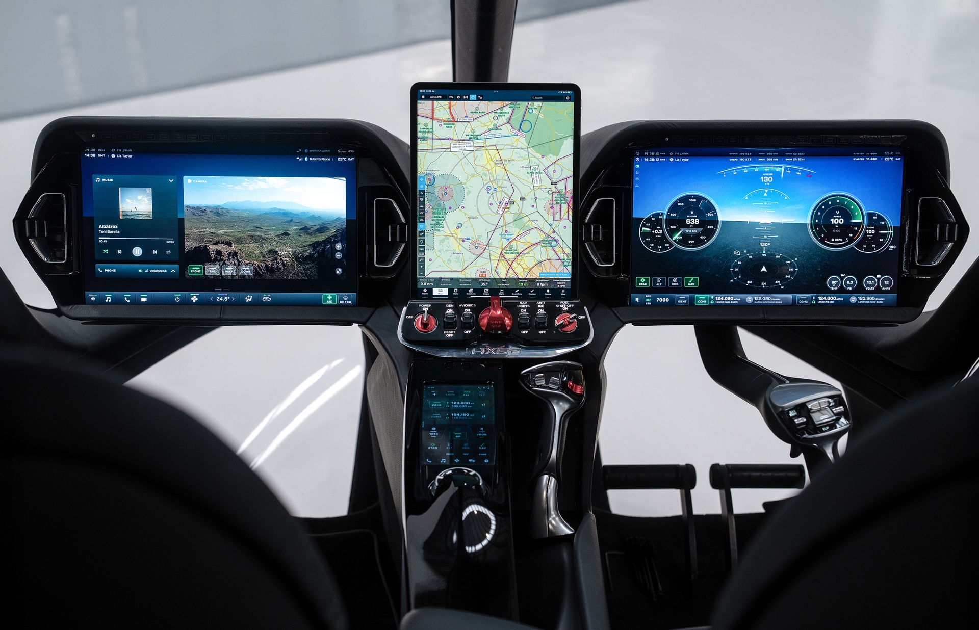 Hill Digital Cockpit - HILL HELICOPTERS