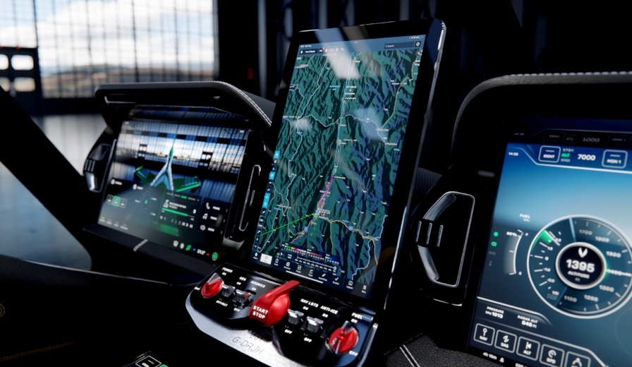 HX50 Digital Cockpit - Hill Helicopters